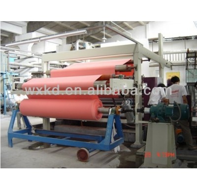 cold-pad-batch dyeing machine